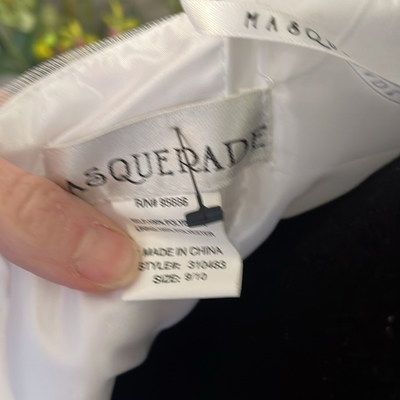 P masquerade cocktail dress great for Halloween fairytale costume or dance - Picture 6 of 6